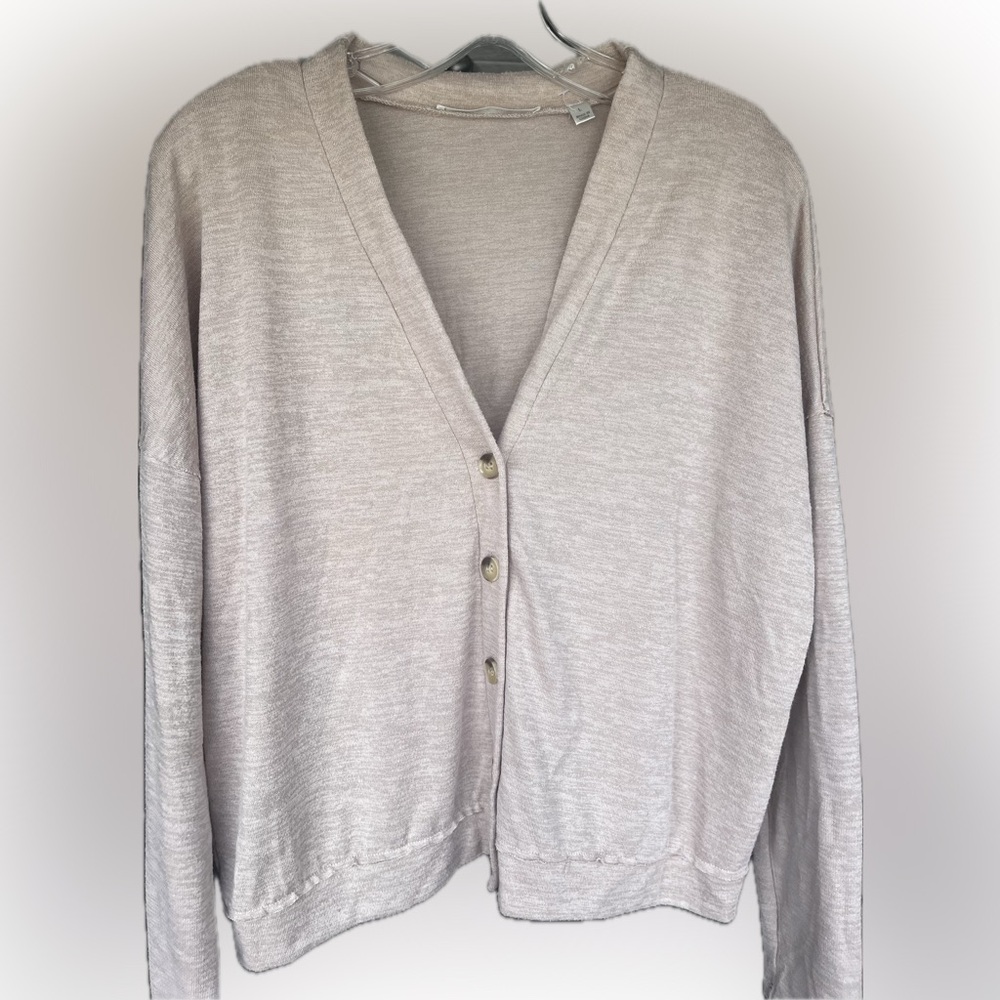 Cyrus Cream Cardigan Sweater Relaxed Fit - Picture 1 of 2
